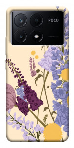Чехол Flowers art для Xiaomi Poco X6 Pro