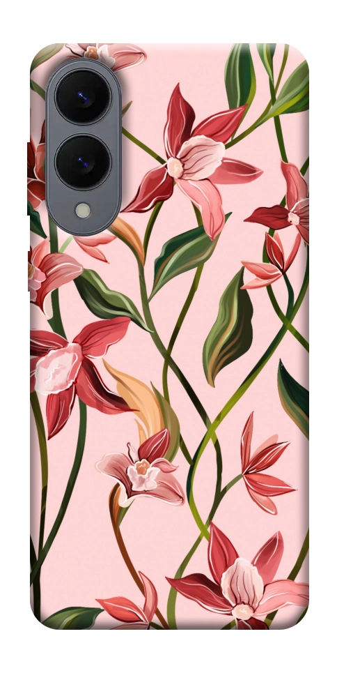 Чохол Floral motifs для Galaxy S25 Edge