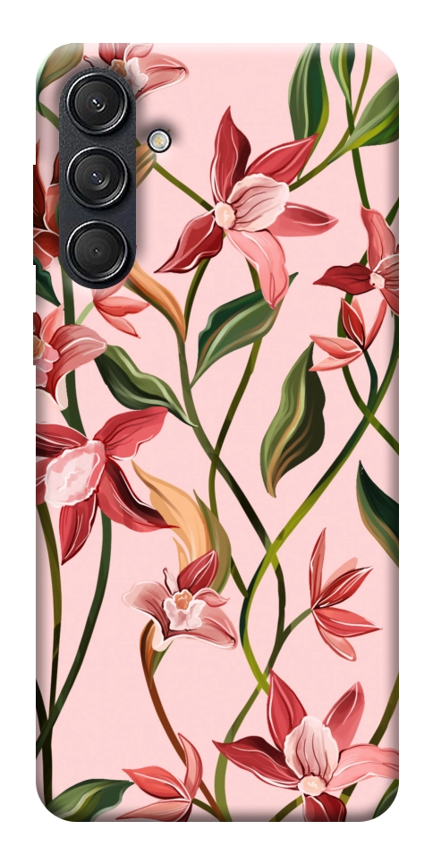 Чехол Floral motifs для Galaxy M55