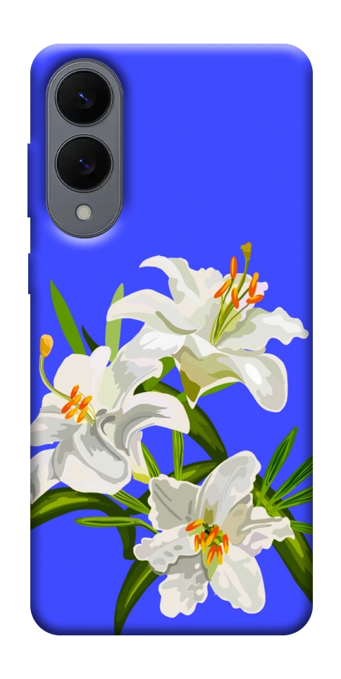 Чехол Three lilies для Galaxy S25 Edge