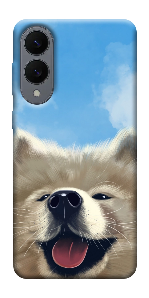Чехол Samoyed husky для Galaxy S25 Edge