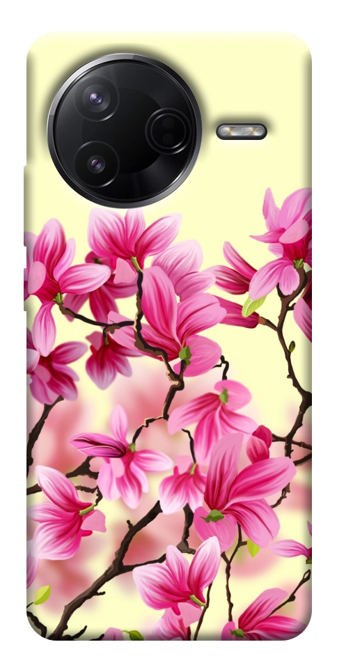 Чехол Цветы сакуры для Xiaomi Poco F7 Pro