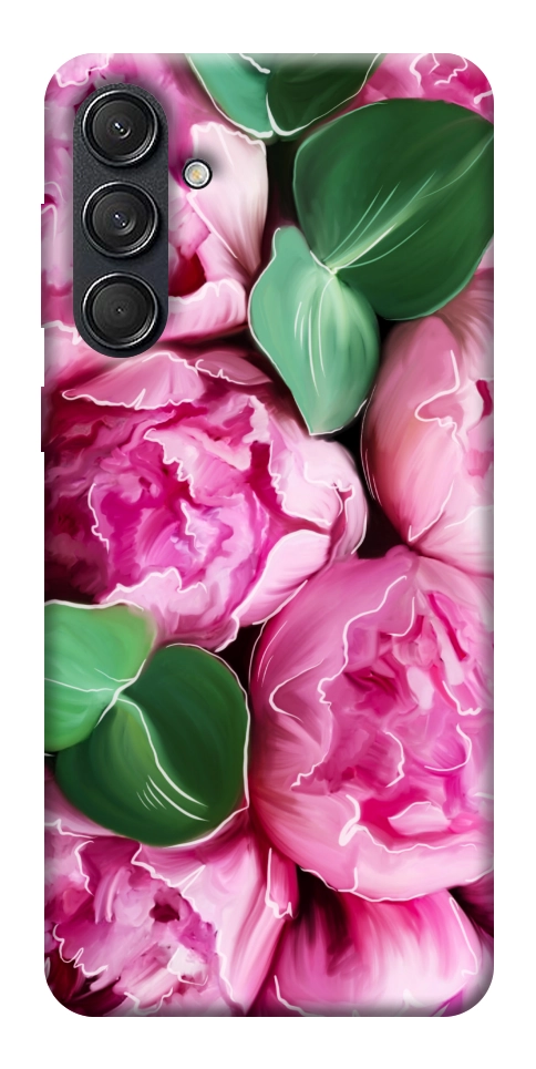 Чехол Пахучие пионы для Galaxy M55