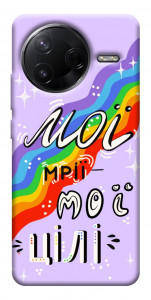 Чехол Мої мрії мої цілі для Xiaomi Poco F7 Pro