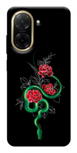 Чехол Snake in flowers для Xiaomi Redmi A5 (Europe version)