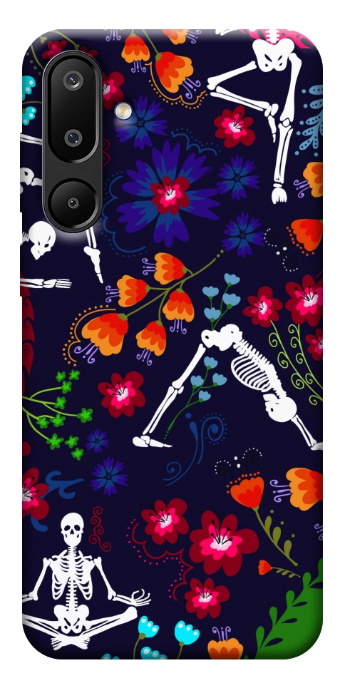 Чехол Yoga skeletons для Galaxy M16 5G