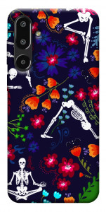 Чохол Yoga skeletons для Galaxy F16 5G
