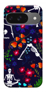 Чехол Yoga skeletons для Google Pixel 10 Pro