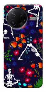 Чехол Yoga skeletons для Xiaomi Poco F7 Pro