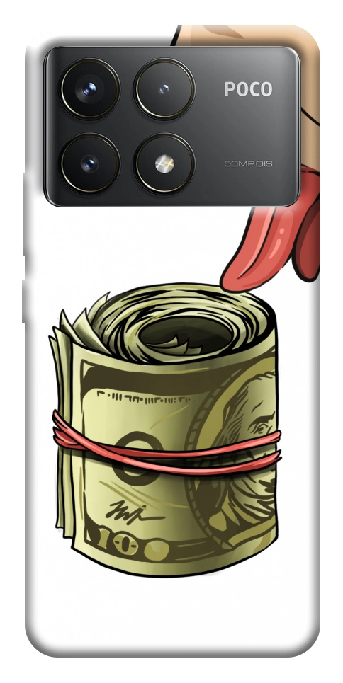 Чехол I love money для Xiaomi Poco F6 Pro