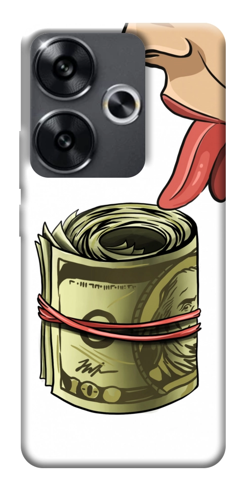 Чехол I love money для Xiaomi Poco F6