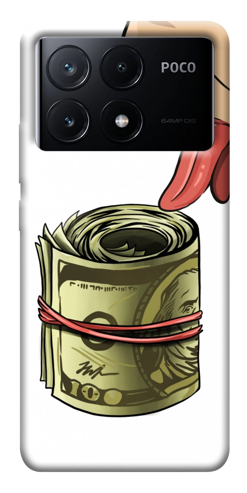 Чехол I love money для Xiaomi Poco X6 Pro