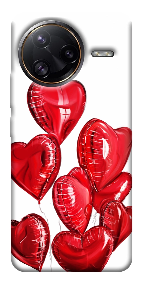 Чохол Heart balloons для Xiaomi Poco F7 Ultra
