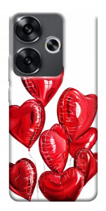 Чехол Heart balloons для Xiaomi Poco F6