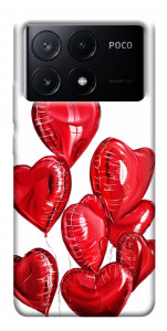 Чехол Heart balloons для Xiaomi Poco X6 Pro