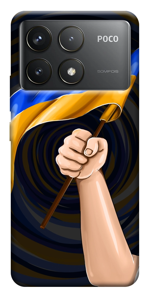 Чохол Флаг для Xiaomi Poco F6 Pro
