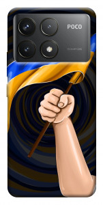 Чехол Флаг для Xiaomi Poco F6 Pro
