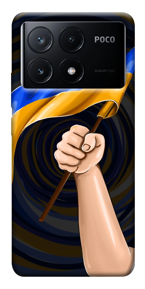 Чохол Флаг для Xiaomi Poco X6 Pro