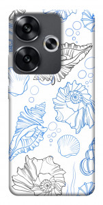 Чехол Морские ракушки для Xiaomi Poco F6