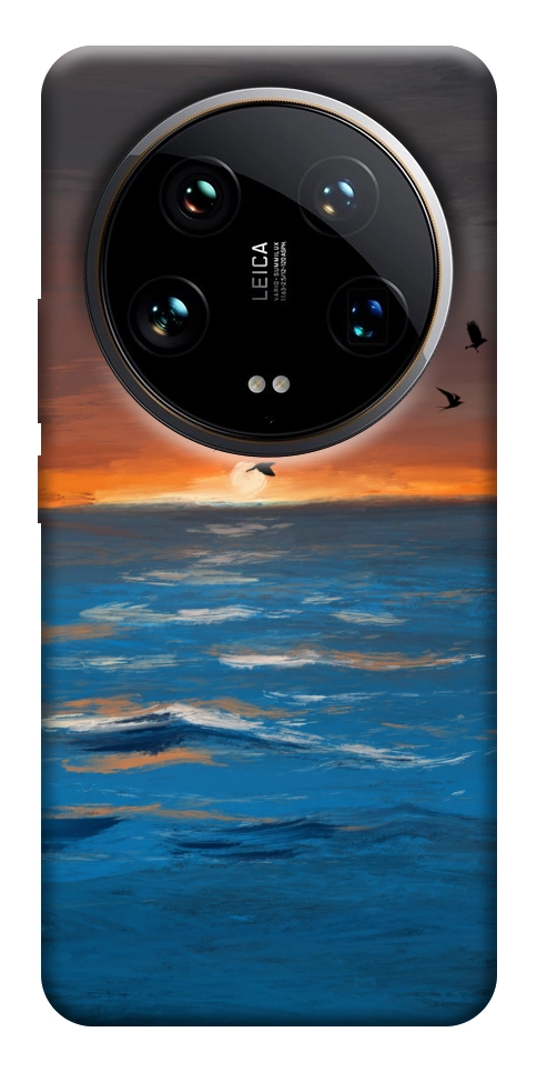 Чохол Закатне море для Xiaomi 14 Ultra