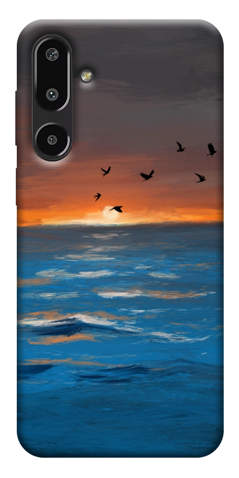 Чохол Закатне море для Galaxy F16 5G