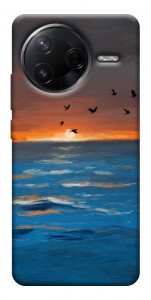 Чехол Закатное море для Xiaomi Poco F7 Pro
