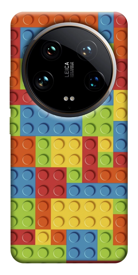 Чохол Кольоровий конструктор для Xiaomi 14 Ultra