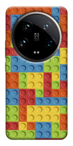 Чохол Кольоровий конструктор для Xiaomi 14 Ultra