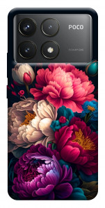 Чехол Букет цветов для Xiaomi Poco F6 Pro