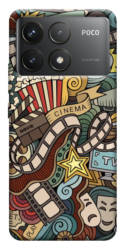 Чехол Theater and Cinema для Xiaomi Poco F6 Pro