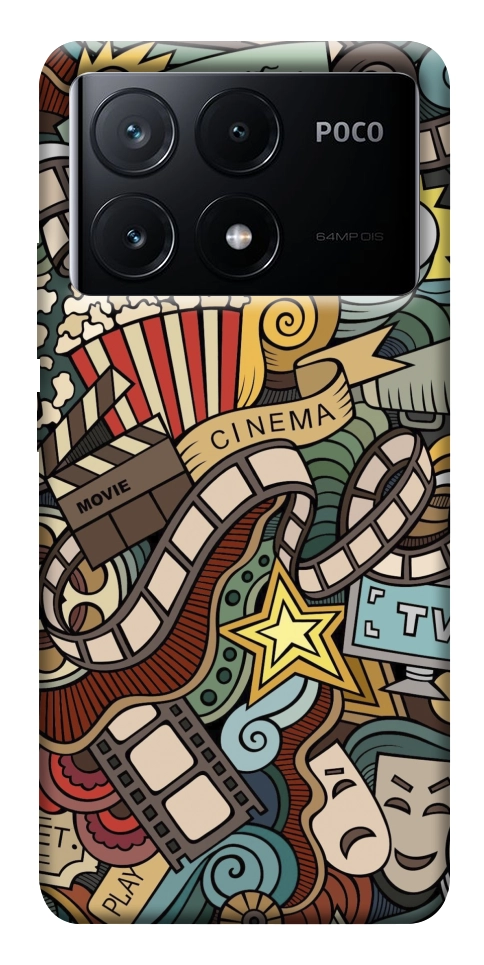 Чехол Theater and Cinema для Xiaomi Poco X6 Pro