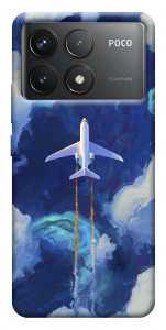 Чехол Полет над облаками для Xiaomi Poco F6 Pro