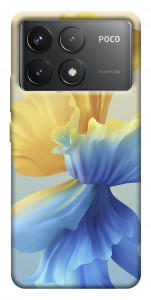 Чехол Абстрактный цветок для Xiaomi Poco F6 Pro