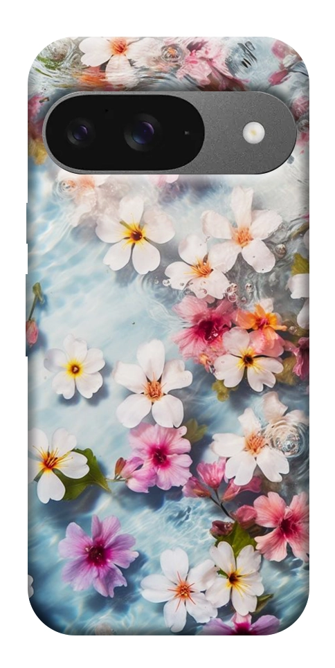 Чехол Floating flowers для Google Pixel 10 Pro