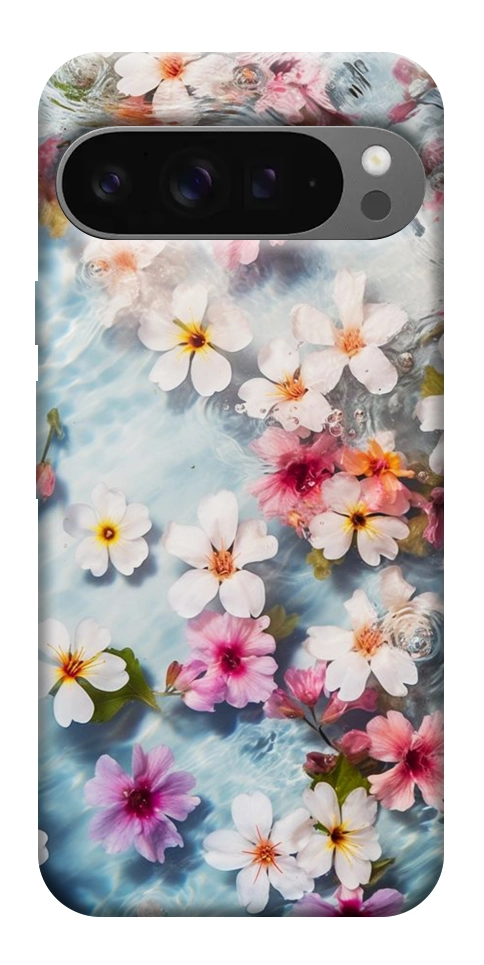 Чехол Floating flowers для Google Pixel 10 Pro XL