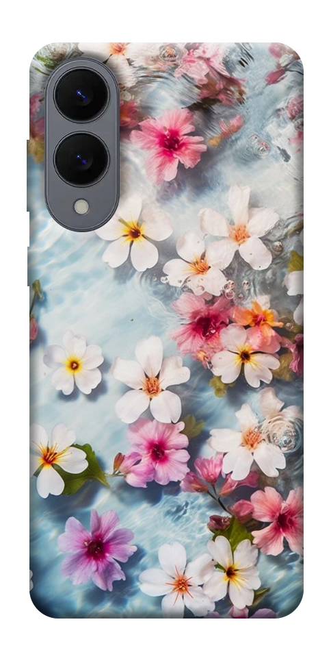 Чехол Floating flowers для Galaxy S25 Edge