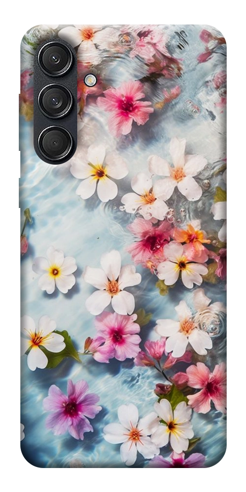 Чехол Floating flowers для Galaxy M55