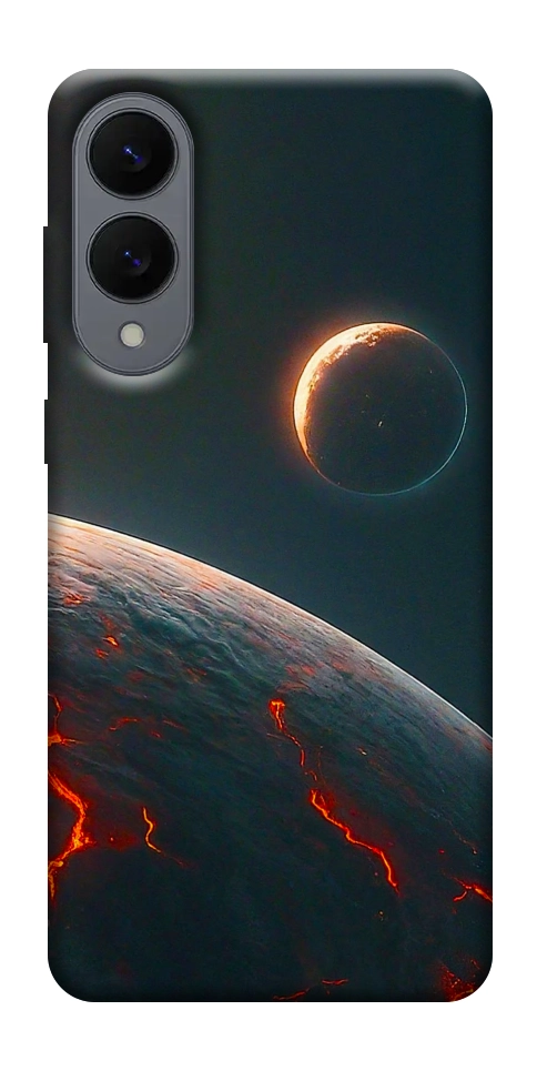 Чехол Lava planet для Galaxy S25 Edge