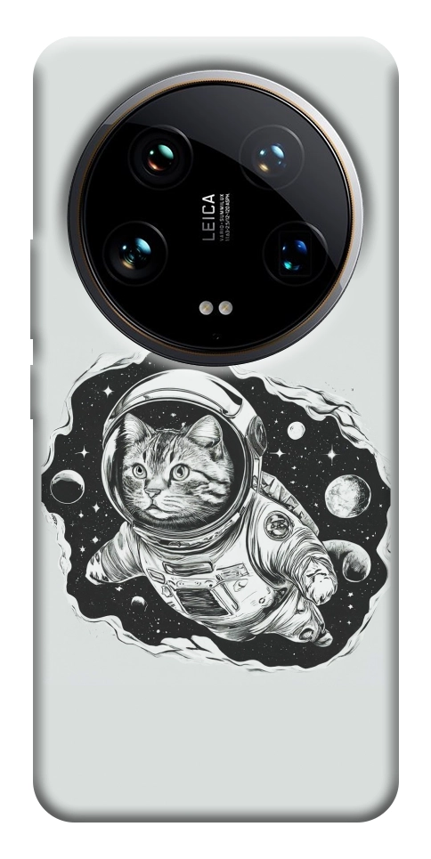 Чохол Кіт космонавт для Xiaomi 14 Ultra