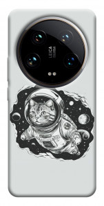 Чехол Кот космонавт для Xiaomi 14 Ultra