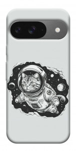 Чехол Кот космонавт для Google Pixel 10