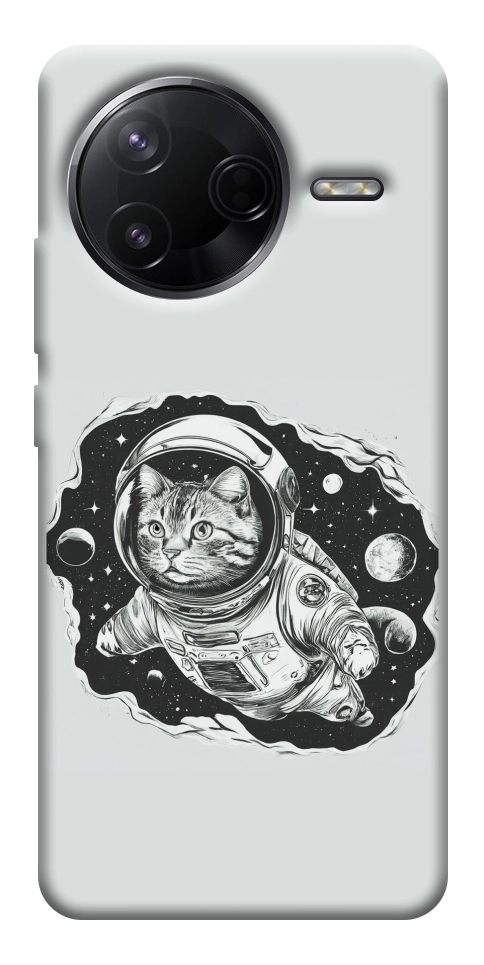 Чохол Кіт космонавт для Xiaomi Poco F7 Pro