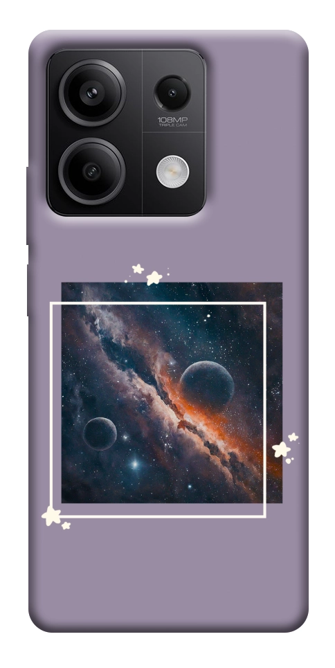 Чохол Космос у квадраті для Xiaomi Redmi Note 13 5G
