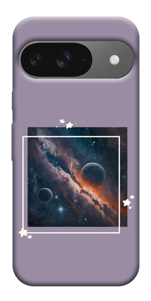 Чехол Космос в квадрате для Google Pixel 10 Pro
