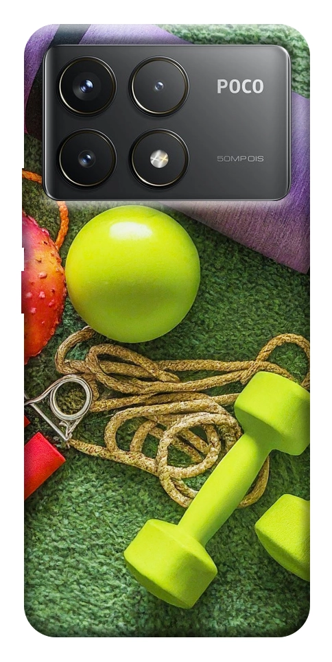 Чехол Fitness set для Xiaomi Poco F6 Pro