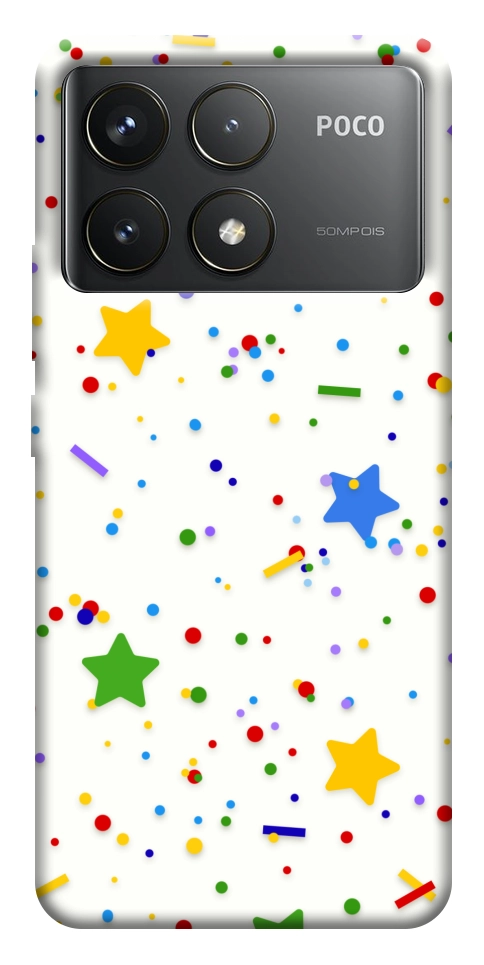 Чехол Посыпка для Xiaomi Poco F6 Pro
