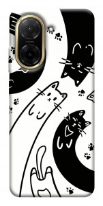 Чехол Черно-белые коты для Xiaomi Redmi A5 (Europe version)