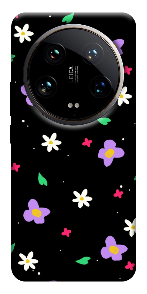 Чохол Квіти та пелюстки для Xiaomi 14 Ultra