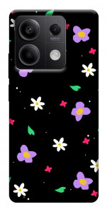 Чохол Квіти та пелюстки для Xiaomi Redmi Note 13 5G
