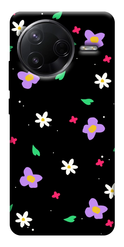Чехол Цветы и лепестки для Xiaomi Poco F7 Pro